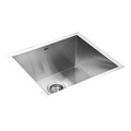 510x450mm Handmade Stainless Steel Undermount / Topmount Kitchen Laundry Sink with Waste V63-770055