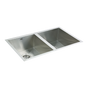 770x450mm Handmade Stainless Steel Undermount / Topmount Kitchen Sink with Waste V63-770065
