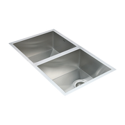 770x450mm Handmade Stainless Steel Undermount / Topmount Kitchen Sink with Waste V63-770065
