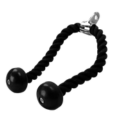 Tricep Pulldown Rope - Heavy Duty Cable Machine Attachment for Gym & Home Workout V63-770315