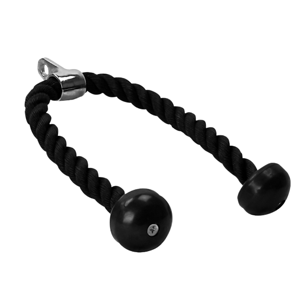 Tricep Pulldown Rope - Heavy Duty Cable Machine Attachment for Gym & Home Workout V63-770315