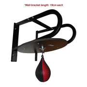 Speedball with Wall Frame - Boxing Punching Bag Training Set for Home Gym V63-770345
