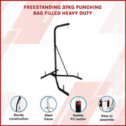 Freestanding 37kg Punching Bag Filled Heavy Duty V63-770355