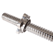 Chrome Tricep Bar Barbell Heavy Duty with Spinlock Collars V63-770365