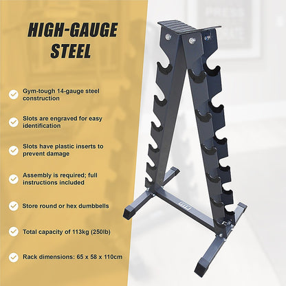 Steel Vertical Dumbbell Rack Weight Stand V63-770395