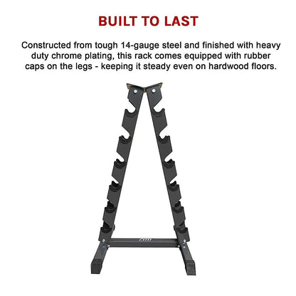 Steel Vertical Dumbbell Rack Weight Stand V63-770395