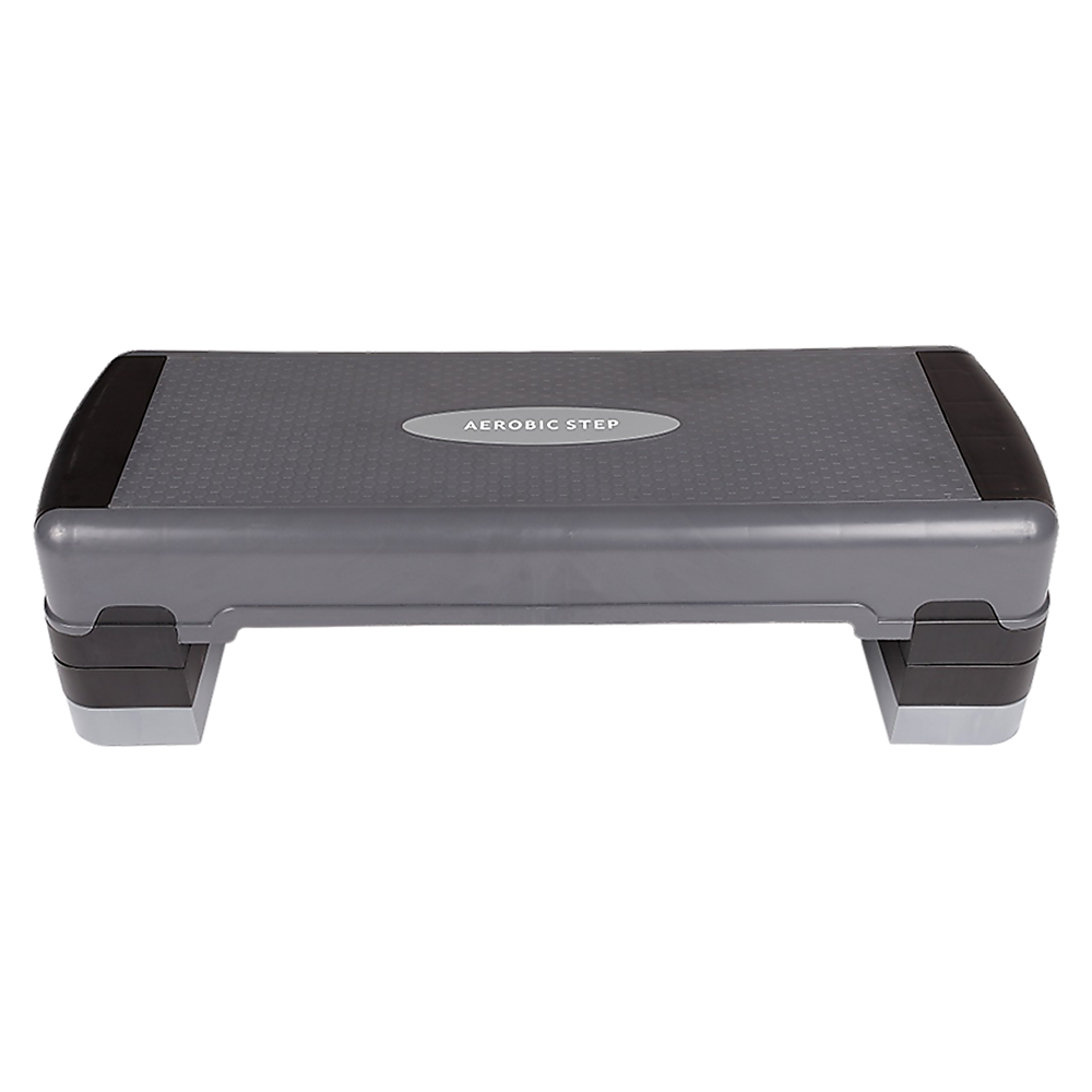Adjustable Aerobic Step Platform - Gym Fitness Exercise Stepper for Home Workouts V63-770415