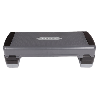 Adjustable Aerobic Step Platform - Gym Fitness Exercise Stepper for Home Workouts V63-770415