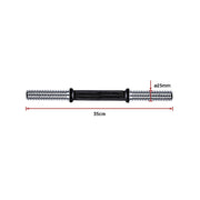 20kg Black Dumbbell Set with Carrying Case V63-770425
