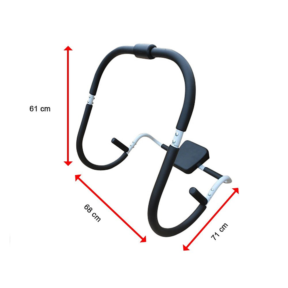 Ab Crunch Machine - Abdominal Exercise Roller with Digital Computer for Core Training V63-770435