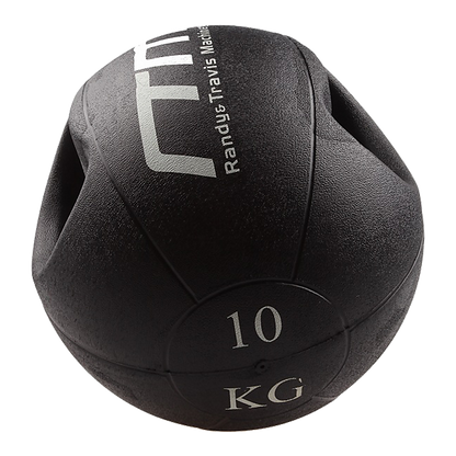 10kg Double-Handled Rubber Medicine Core Ball V63-771385