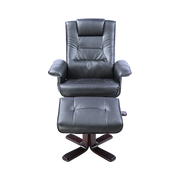 PU Leather Massage Chair Recliner Ottoman Lounge Remote V63-771935
