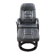 PU Leather Massage Chair Recliner Ottoman Lounge Remote V63-771945