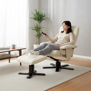 PU Leather Massage Chair Recliner Ottoman Lounge Remote V63-771955