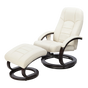 PU Leather Deluxe Massage Chair Recliner Ottoman Lounge Remote V63-771965
