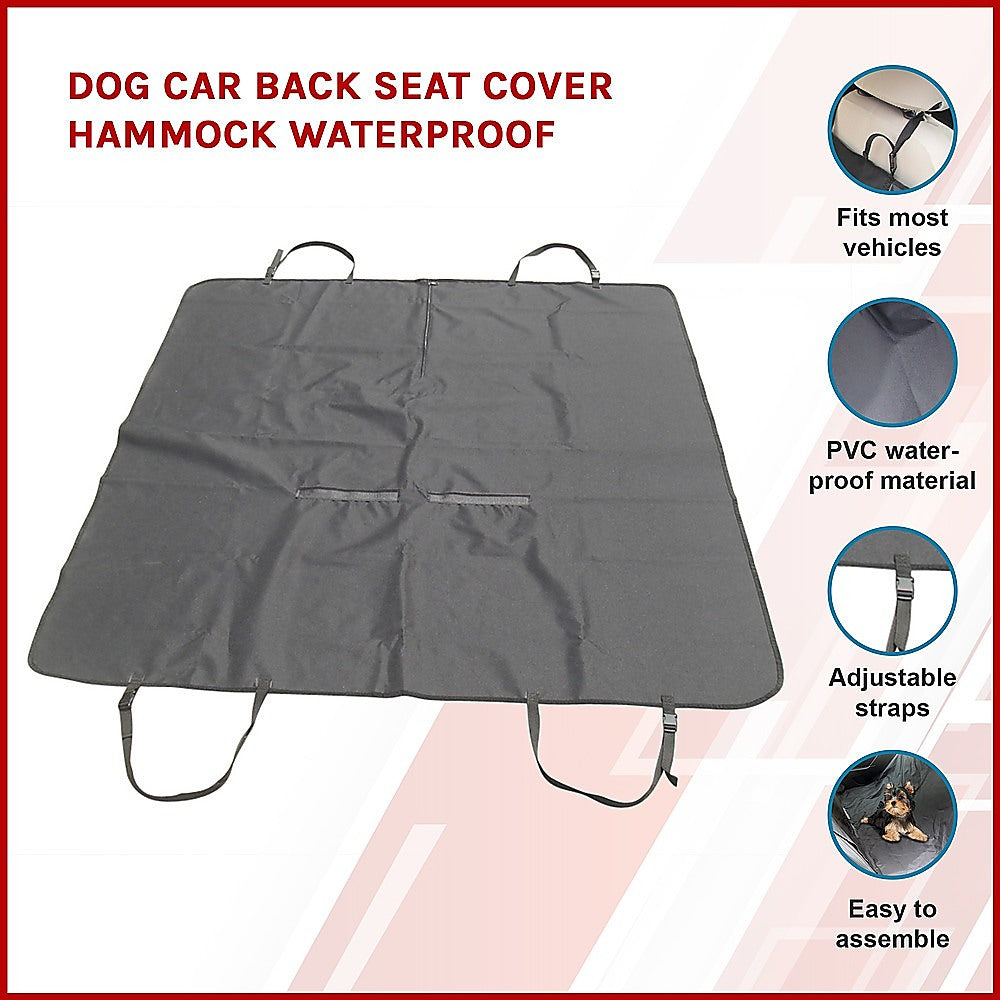 Dog Car Back Seat Cover Hammock Waterproof V63-775305