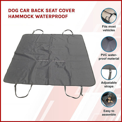 Dog Car Back Seat Cover Hammock Waterproof V63-775305