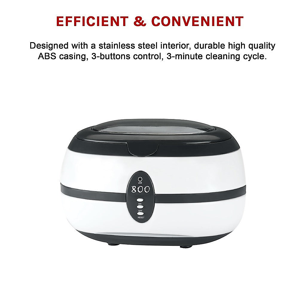 Ultrasonic Multi Purpose Sonic Wave Jewellery Cleaner V63-775405