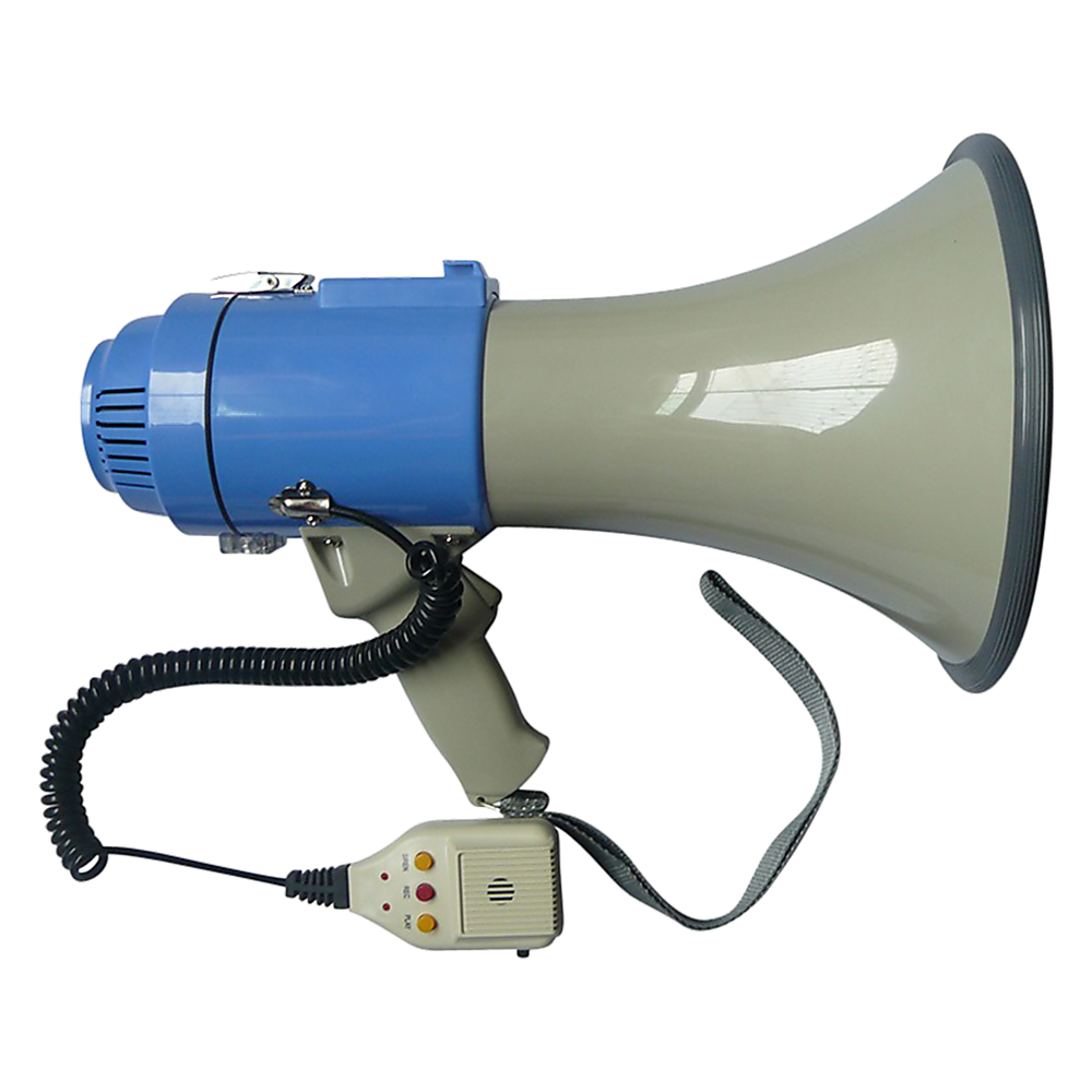 25W Megaphone PA System Loud Speaker Voice Recorder V63-775725