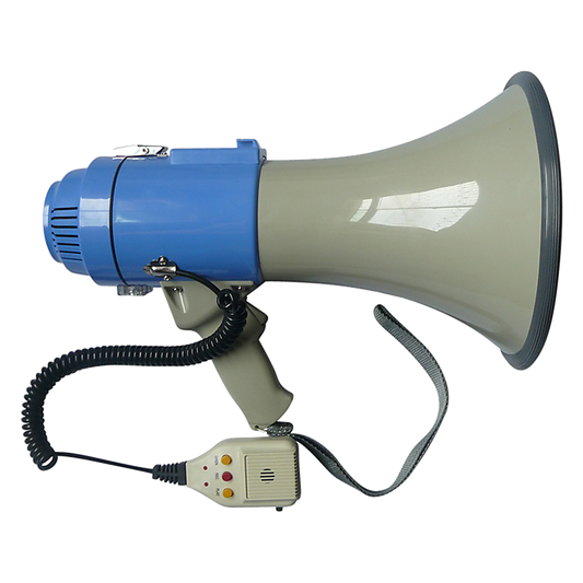 25W Megaphone PA System Loud Speaker Voice Recorder V63-775725