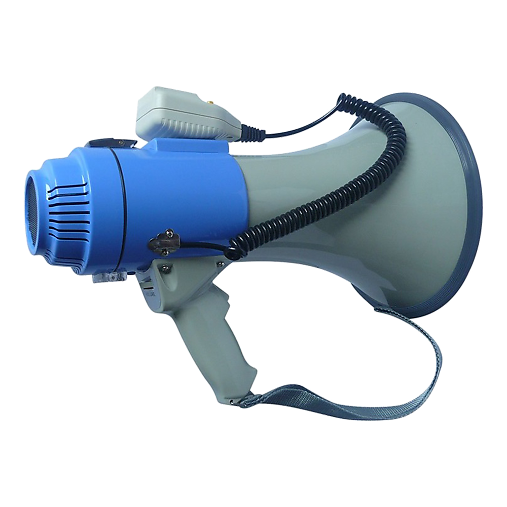 25W Megaphone PA System Loud Speaker Voice Recorder V63-775725