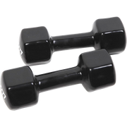 5kg Dumbbells Pair PVC Hand Weights Rubber Coated V63-782505
