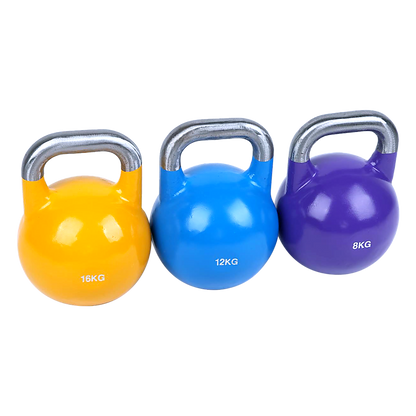 8KG, 12KG, 16KG Pro-Grade Steel KettleBell Set V63-782545