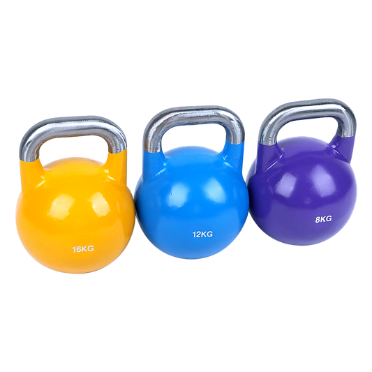 8KG, 12KG, 16KG Pro-Grade Steel KettleBell Set V63-782545