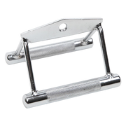 Close Grip Seated Row Handle - Triangle Cable Attachment Bar for Gym Machines V63-782575