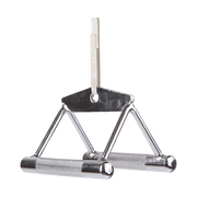 Close Grip Seated Row Handle - Triangle Cable Attachment Bar for Gym Machines V63-782575