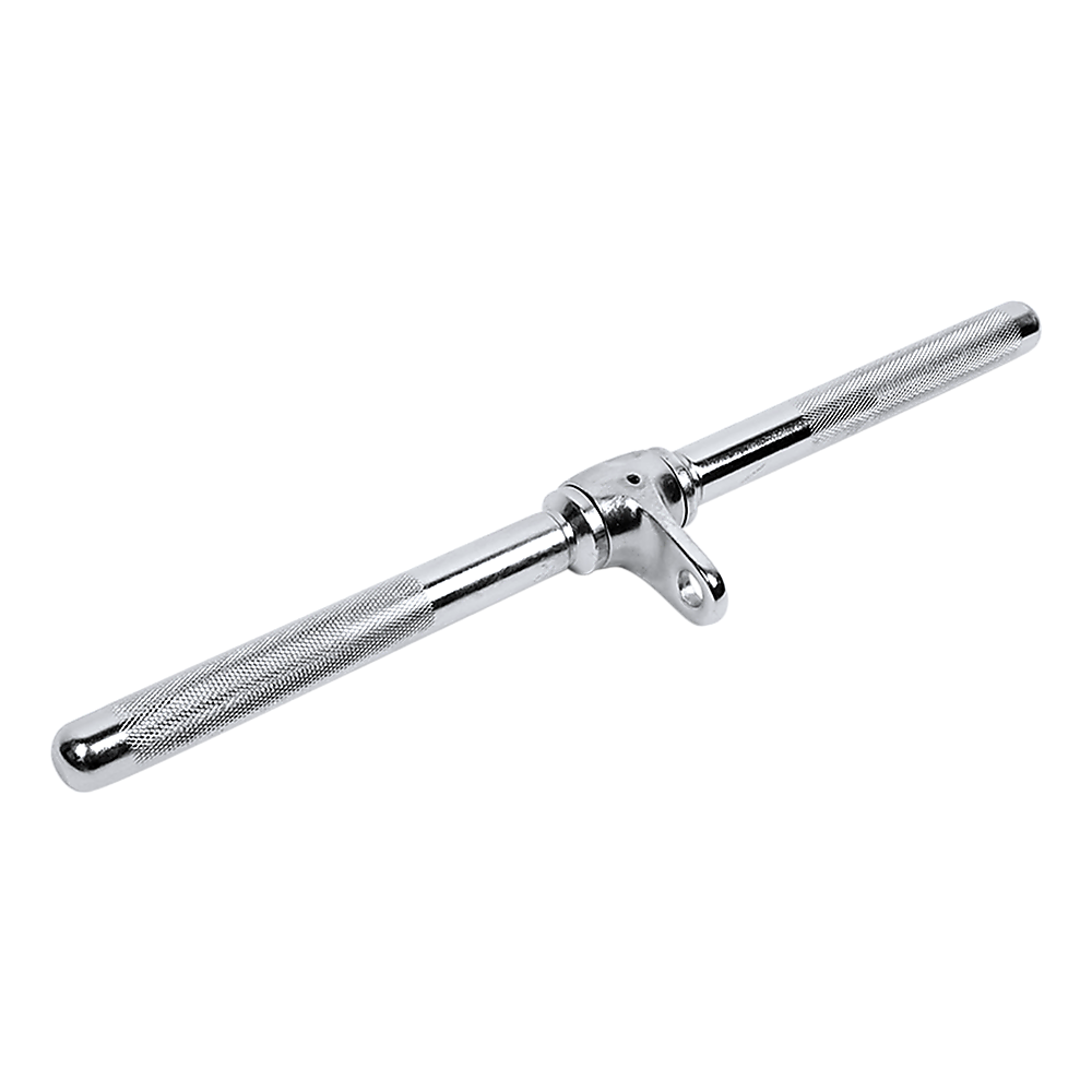 Revolving Straight Bar - Gym Cable Attachment for Tricep, Bicep & Pulley Workouts V63-782595