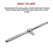 Revolving Straight Bar - Gym Cable Attachment for Tricep, Bicep & Pulley Workouts V63-782595