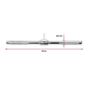 Revolving Straight Bar - Gym Cable Attachment for Tricep, Bicep & Pulley Workouts V63-782595