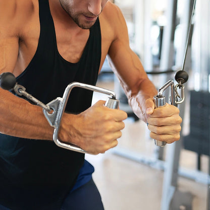 Single Stirrup Handle Cable Grip - Gym Pulley Attachment for Strength Training V63-782615