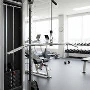 48" Lat Pulldown Bar Cable Attachment - Gym Handle for Back & Strength Training V63-782625