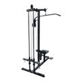 Lat Pulldown Low Row Fitness Machine - Home Gym Strength Trainer V63-782635