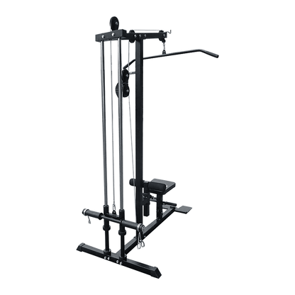 Lat Pulldown Low Row Fitness Machine - Home Gym Strength Trainer V63-782635
