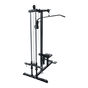 Lat Pulldown Low Row Fitness Machine - Home Gym Strength Trainer V63-782635