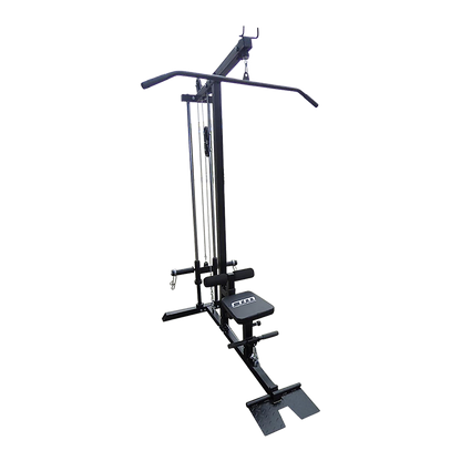 Lat Pulldown Low Row Fitness Machine - Home Gym Strength Trainer V63-782635