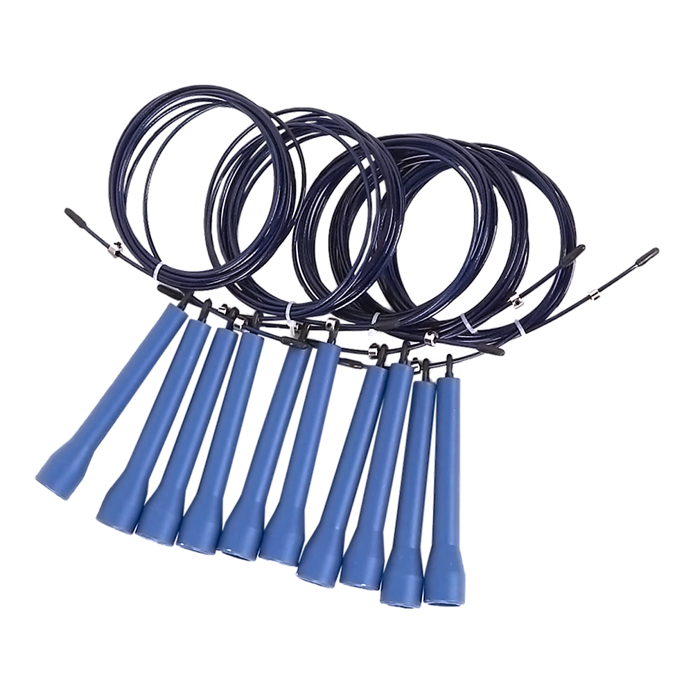 5x CrossFit Speed Skipping Rope Wire - Adjustable Jump Ropes for Fitness & Boxing V63-782645