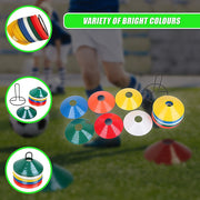 Marker Training Cones Set for Soccer, Fitness, Personal Training