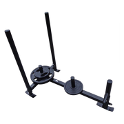 Heavy Duty Gym Sled with Harness