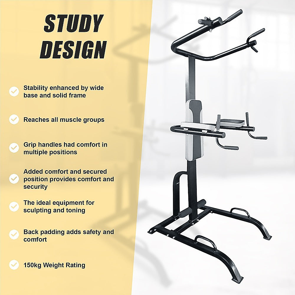 Power Tower Chin Up Dip Pull Push Up Machine V63-782715
