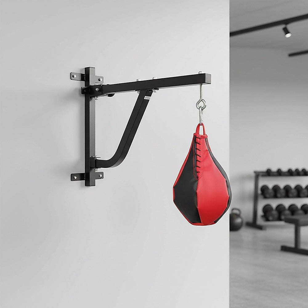 Boxing Punching Bag Wall Pivot Rack - Swivel Mount for Home Gym V63-782745