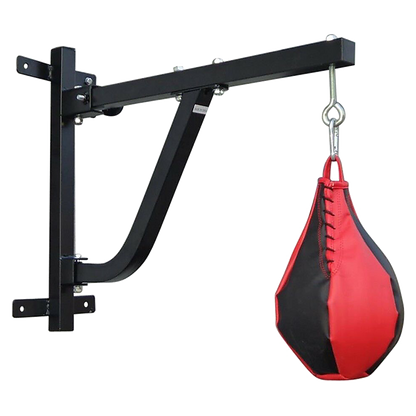 Boxing Punching Bag Wall Pivot Rack - Swivel Mount for Home Gym V63-782745
