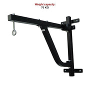 Boxing Punching Bag Wall Pivot Rack - Swivel Mount for Home Gym V63-782745