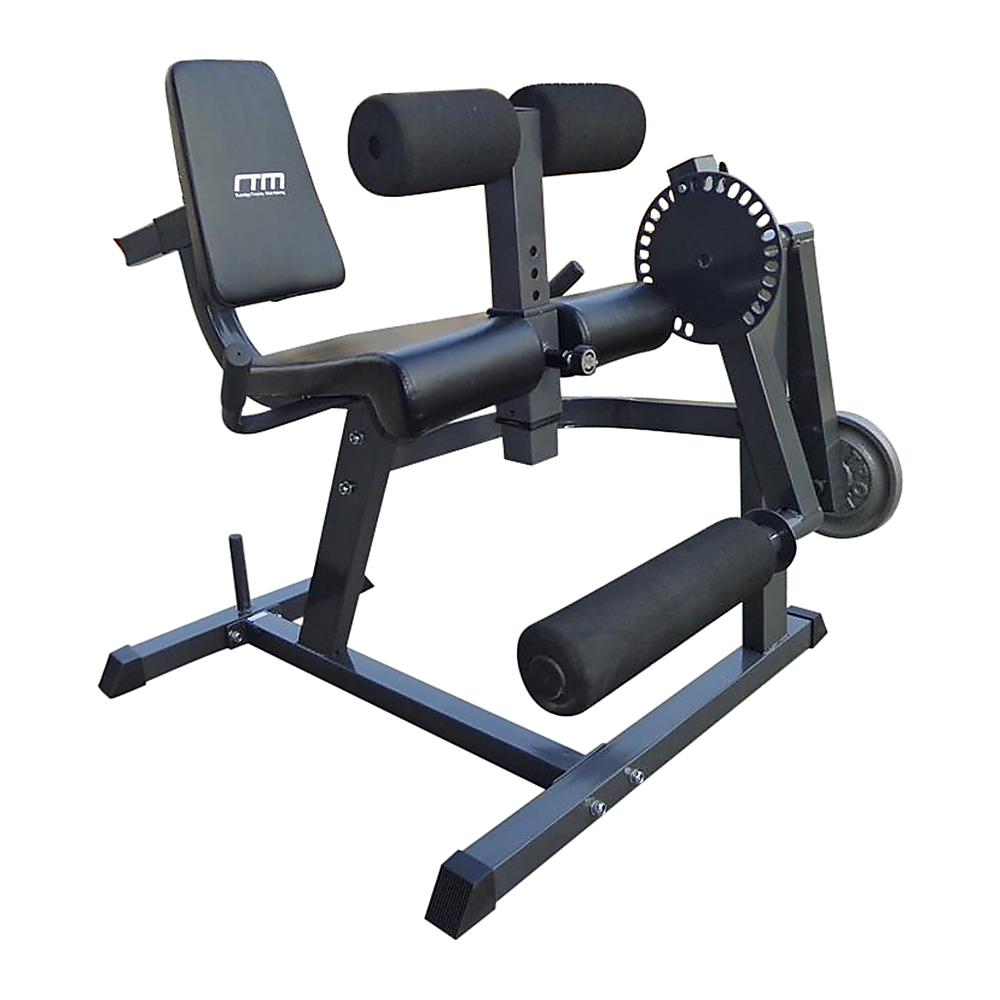 Leg Extension Curl Machine - Adjustable Home Gym Quad & Hamstring Workout Bench V63-782775
