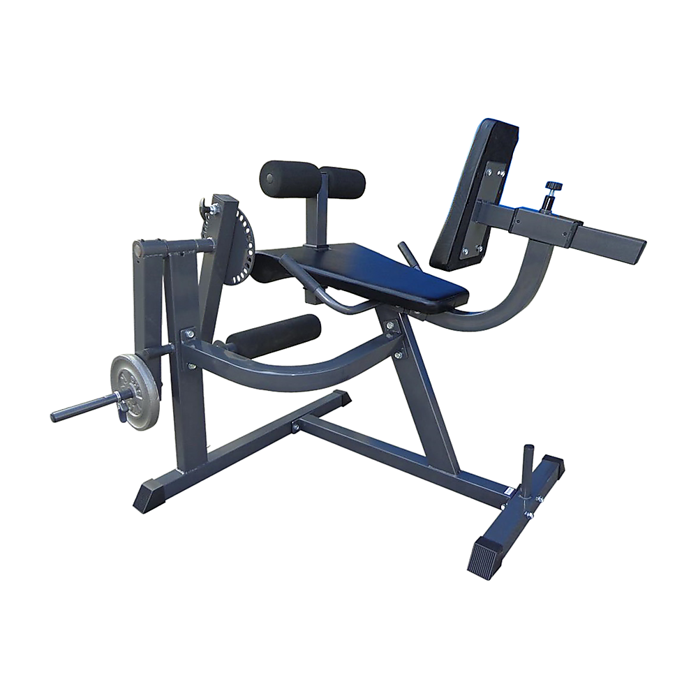 Leg Extension Curl Machine - Adjustable Home Gym Quad & Hamstring Workout Bench V63-782775