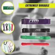 Super Resistance Loop Band Workout Set V63-783425