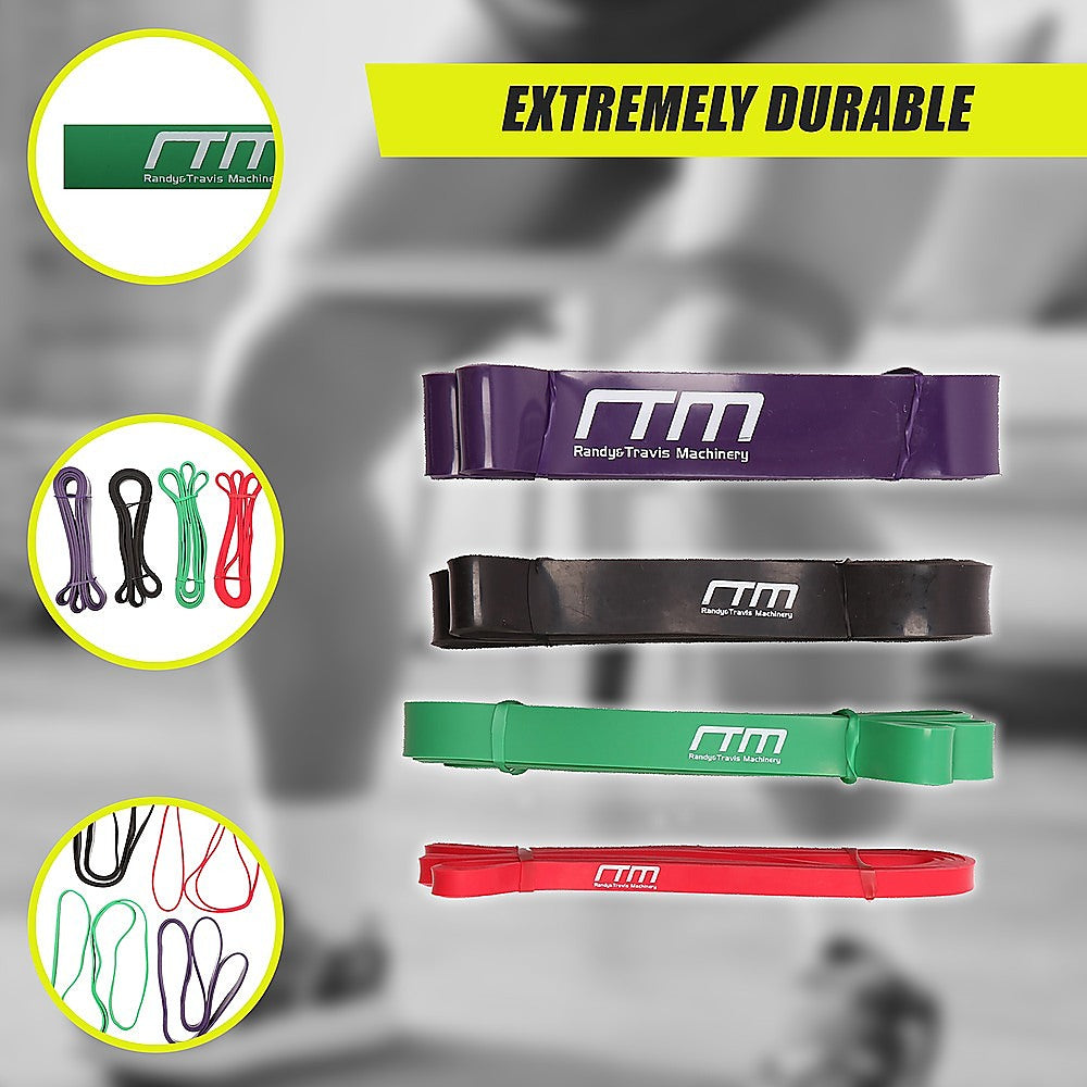Super Resistance Loop Band Workout Set V63-783425